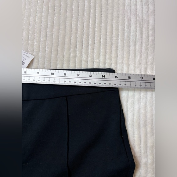 J.Crew Black Ponte Crop Flare Pants Size 10 New With Tags - Picture 5 of 7